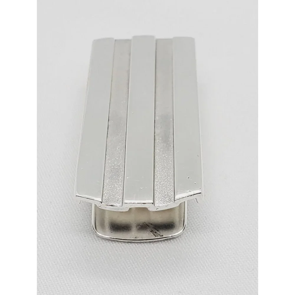 Tiffany & Co Sterling Silver 925 1995 Atlas Groove Money Clip
